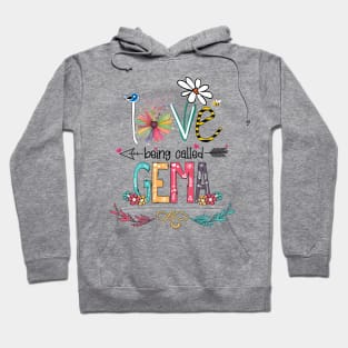 Love Being Called Gema Happy Mother's Day Hoodie